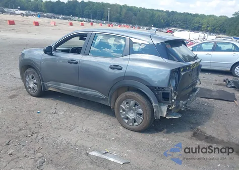 2025 Nissan Kicks S Intelligent Awd из США, поврежденный, VIN 3N8AP6BB3SL382200